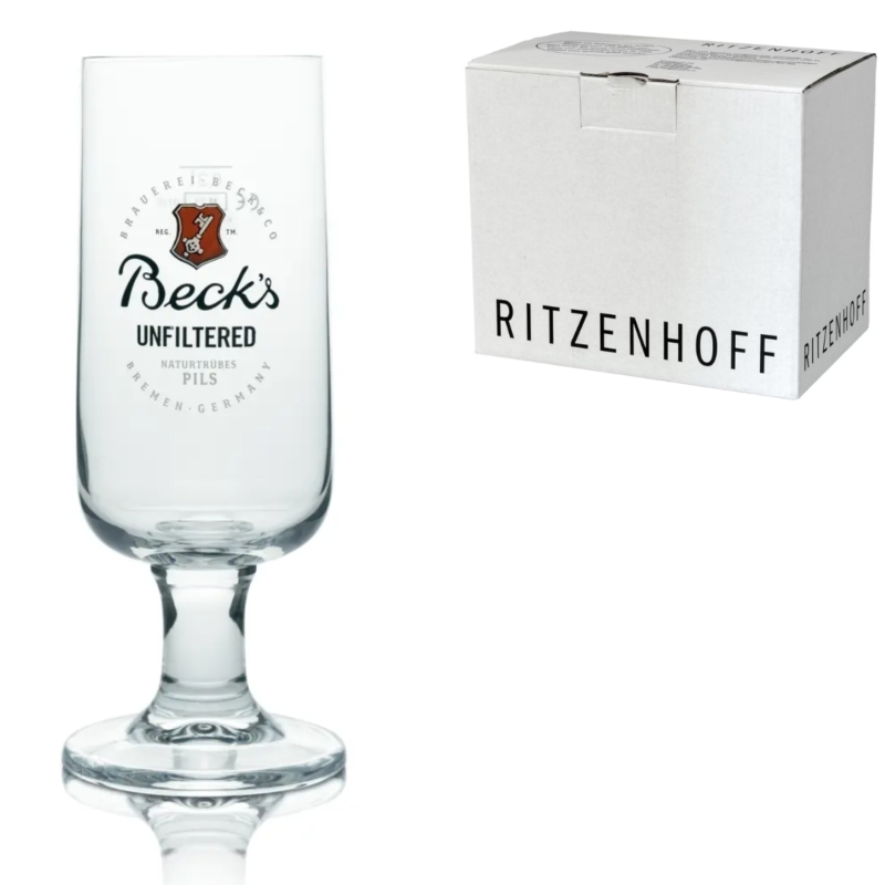 Becks bierglas 300 ml