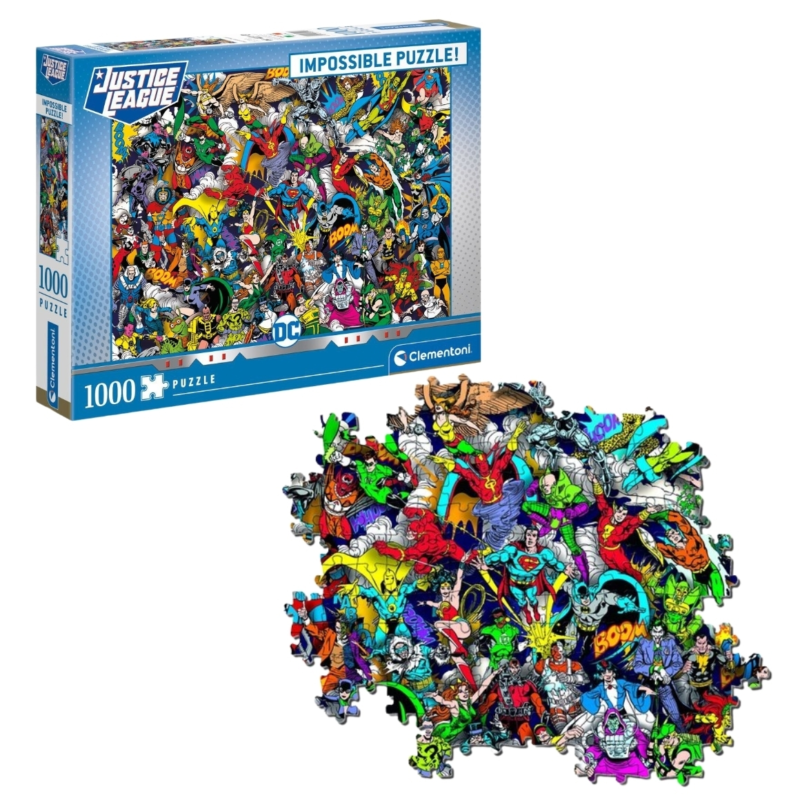 Justice League superhelden puzzel 1000 stukjes