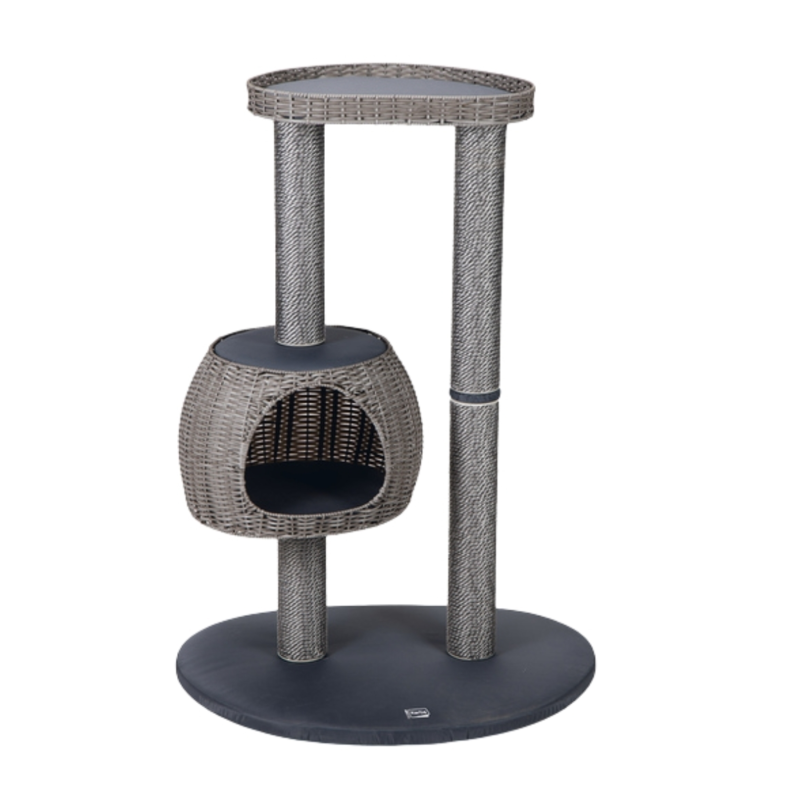 Krabpaal katten Outdoor Nicky grijs 110 cm