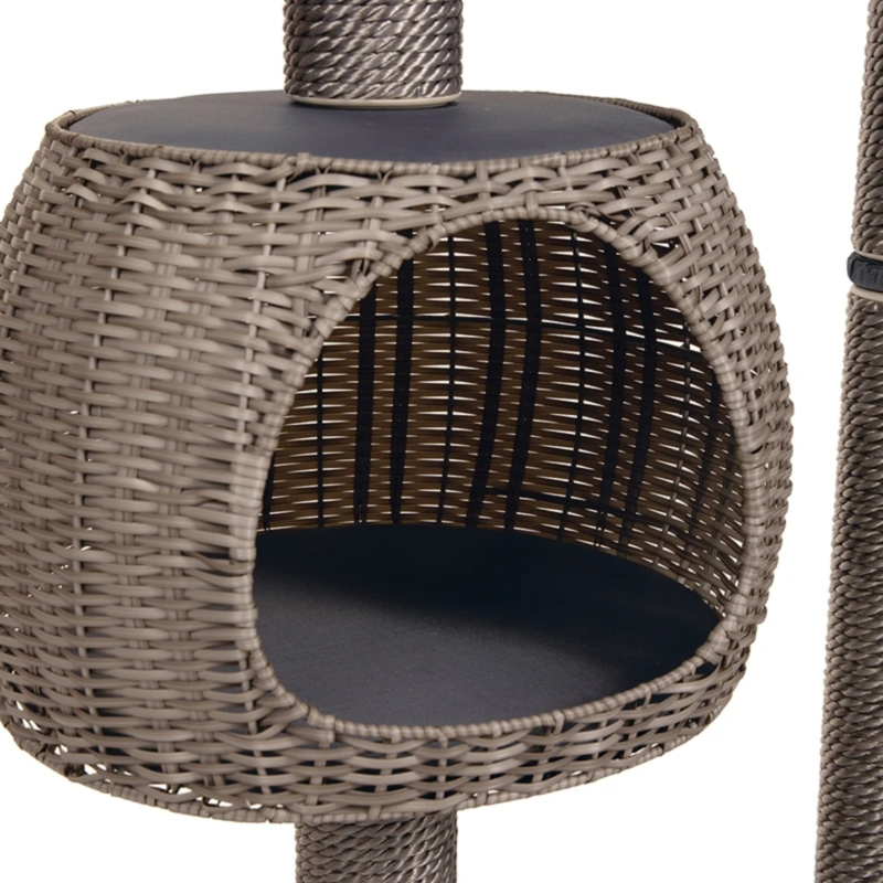 Krabpaal katten Outdoor Nicky grijs 110 cm