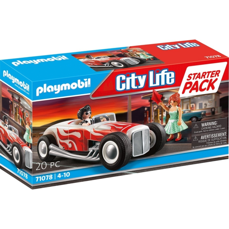 Playmobil City Life Hot-Rod 20-delig