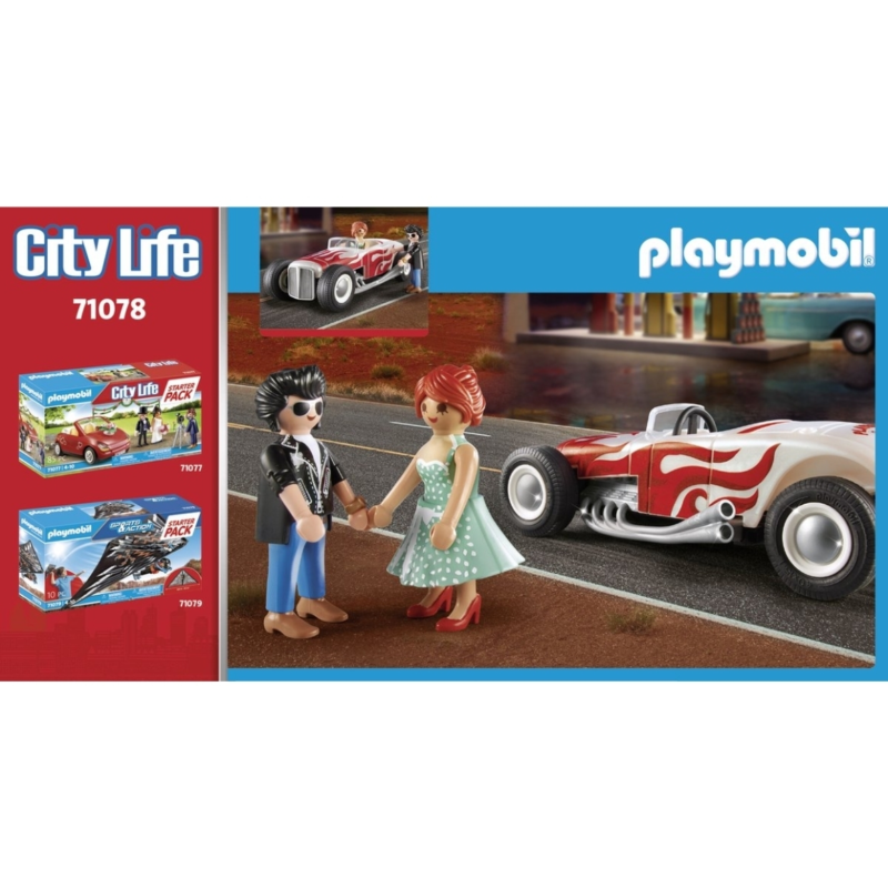 Playmobil City Life Hot-Rod 20-delig