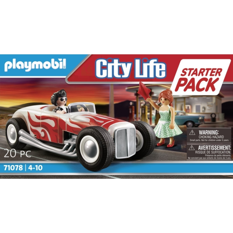 Playmobil City Life Hot-Rod 20-delig