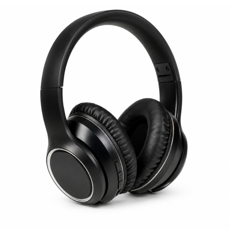 Koptelefoon Active Noice Cancelling zwart over-ear