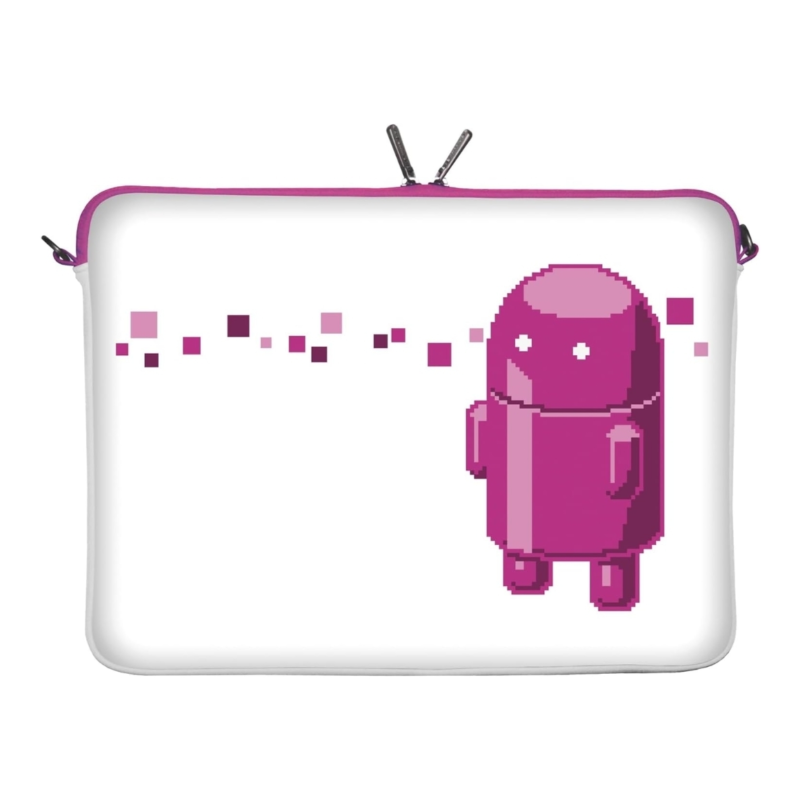 Digittrade laptop sleeve Pink Robot 15,6 inch