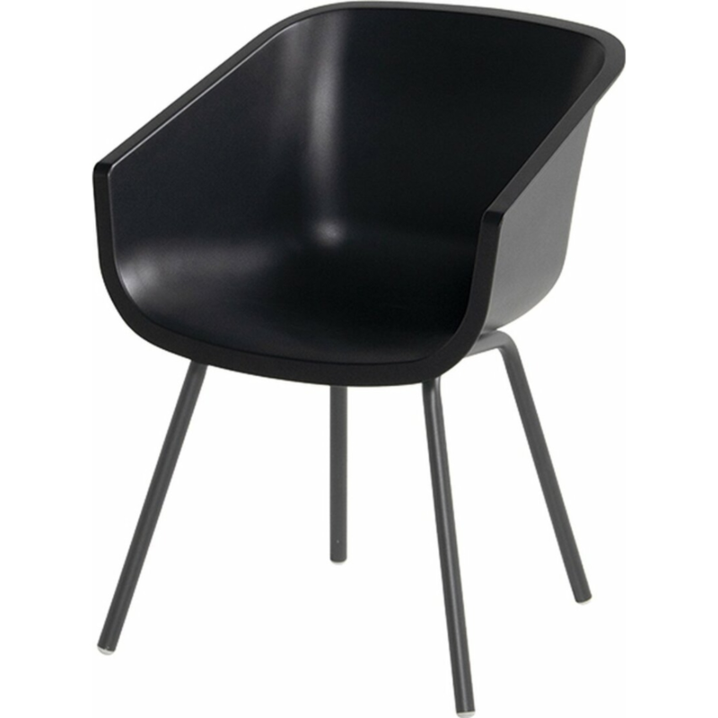 Hartman tuinstoel Amalia Rondo black/black 80 cm