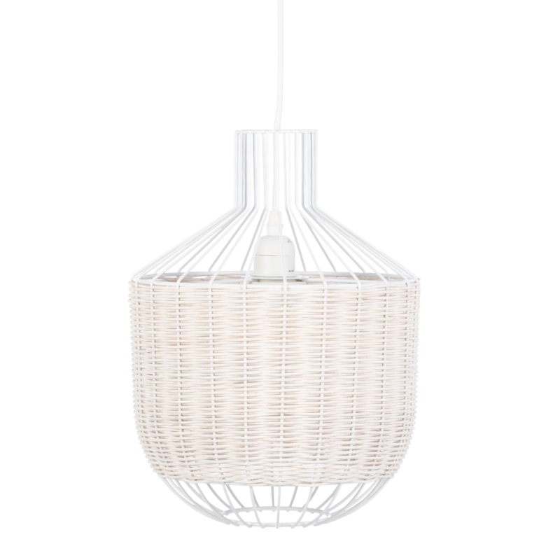KidsDepot hanglamp Zoey wit 35 cm