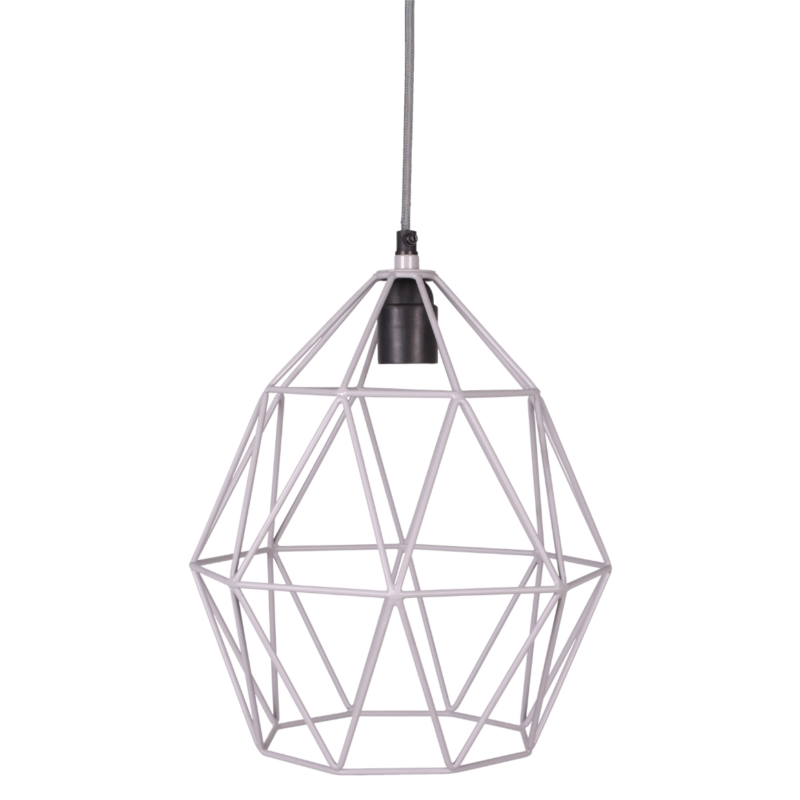 KidsDepot hanglamp Wire grijs 30 cm