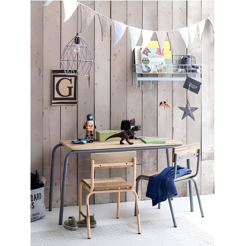 KidsDepot hanglamp Wire grijs 30 cm