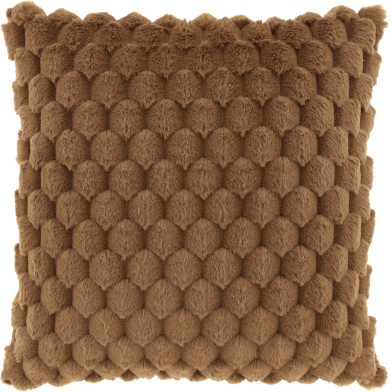 Unique Living kussen Dezi bruin 45 x 45 cm