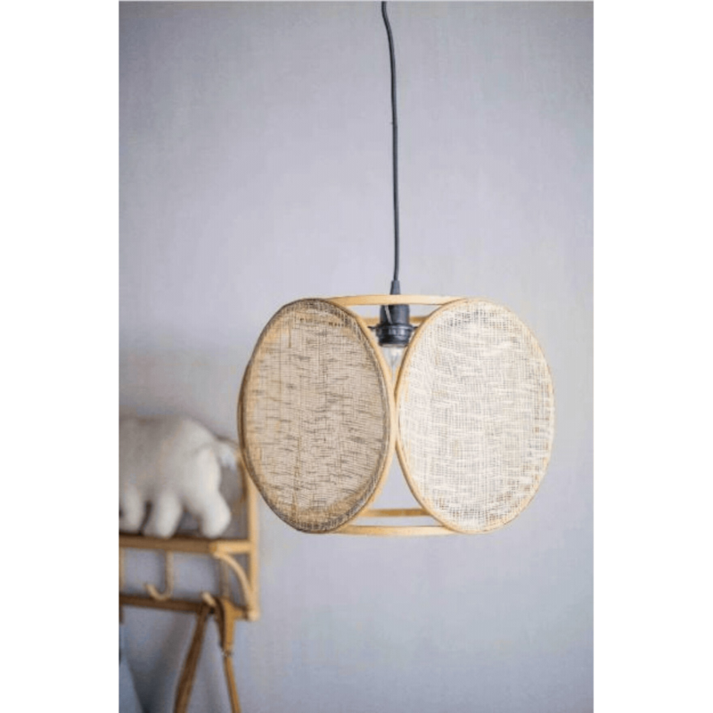 KidsDepot hanglamp Fem naturel 30 cm