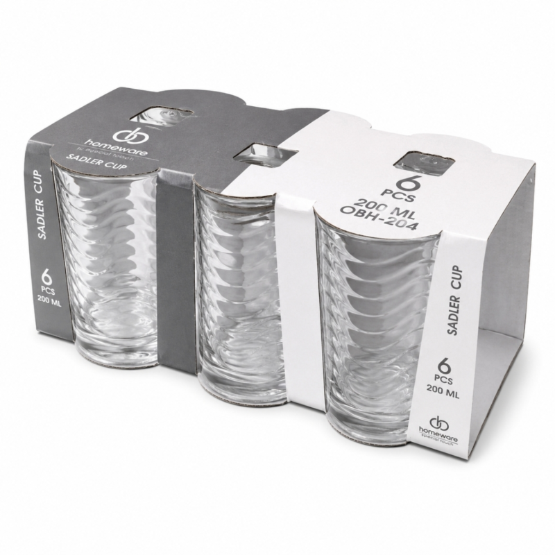 Homeware drinkglas Sadler 200 ml 6 stuks
