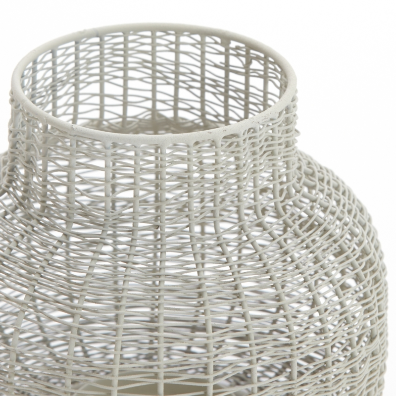 Light & Living Teelichthalter Valery grau 12 cm