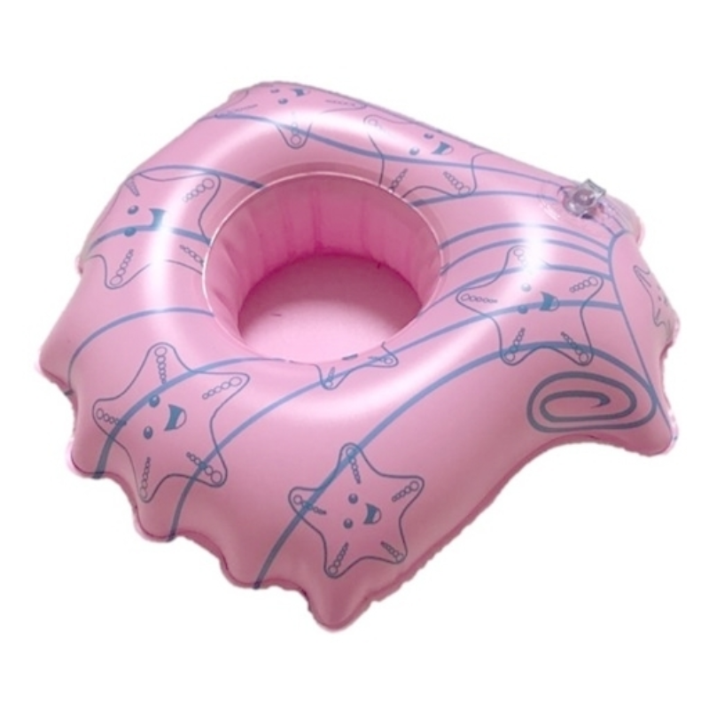 Enjoy Summer opblaasbare bekerhouder Schelp 21,5 cm