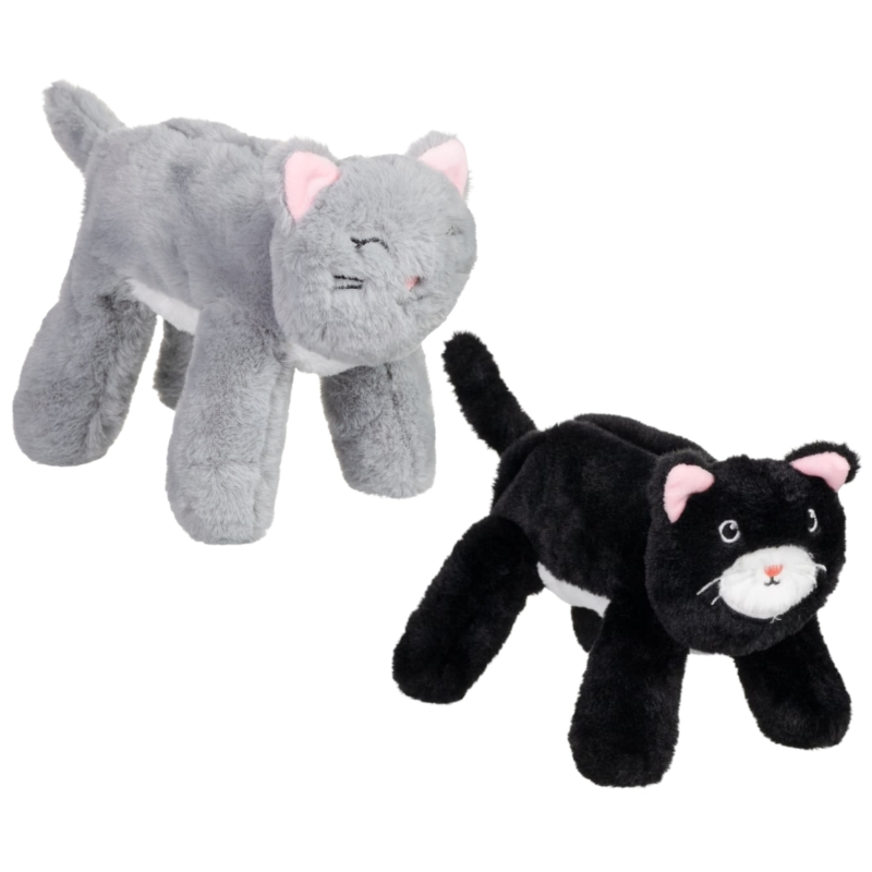 A Tail of Tails katten etui 30 cm 2 assorti