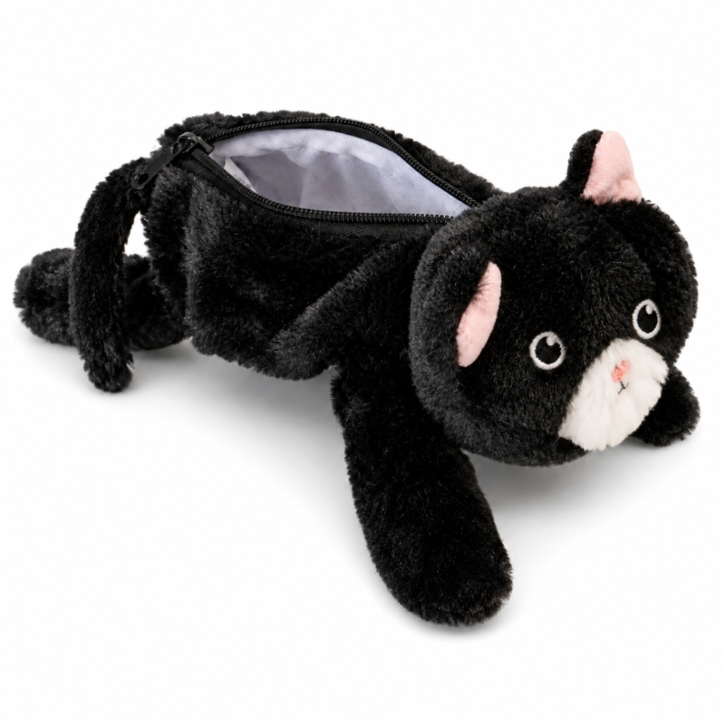 A Tail of Tails katten etui 30 cm 2 assorti