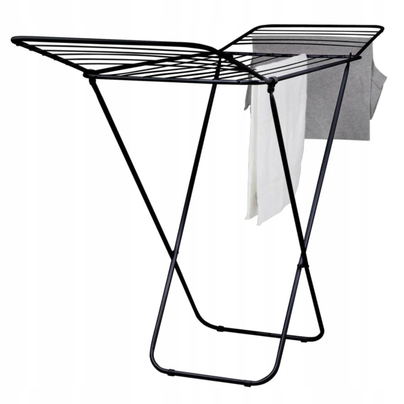 Homeware droogrek zwart 170 cm