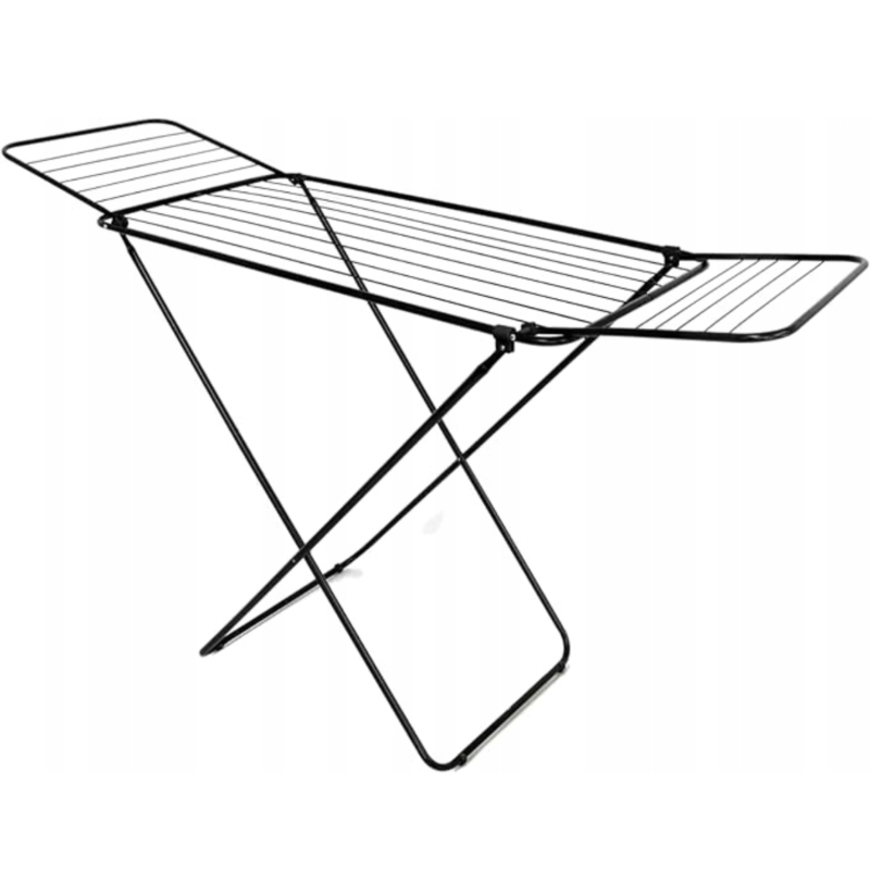Homeware droogrek zwart 170 cm