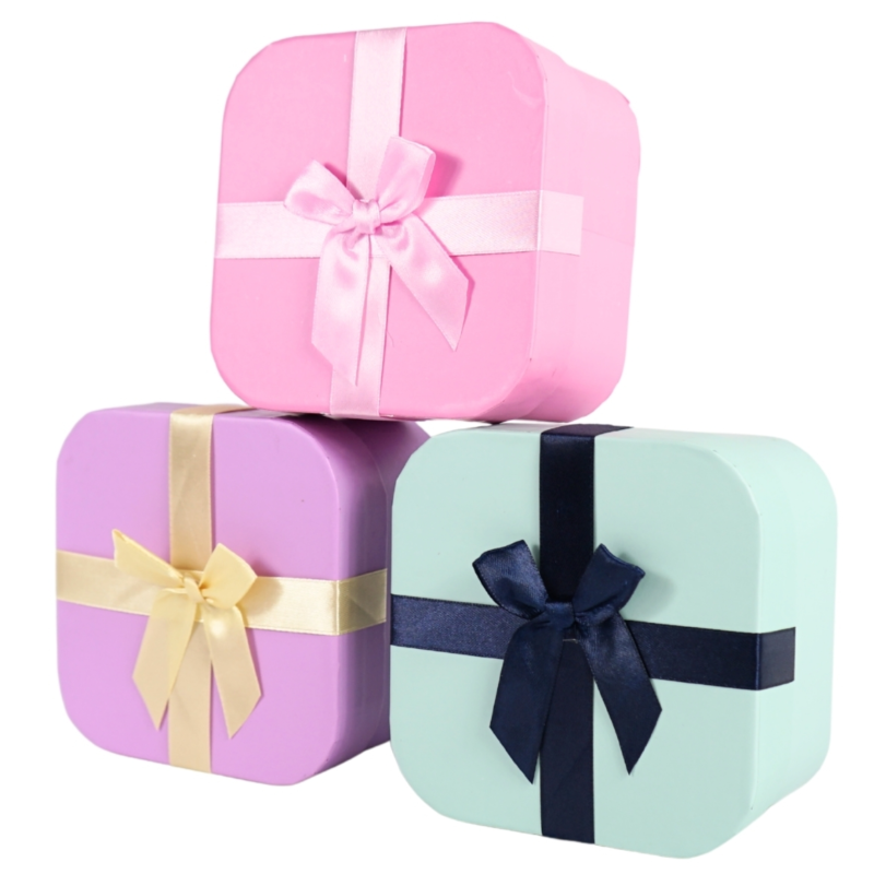 Geschenkdoos 14 cm 3 assorti