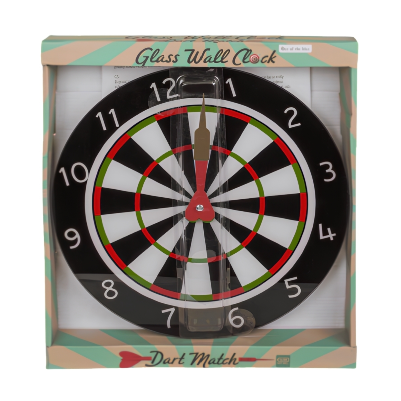 Out of the Blue klok Dartbord 30 cm