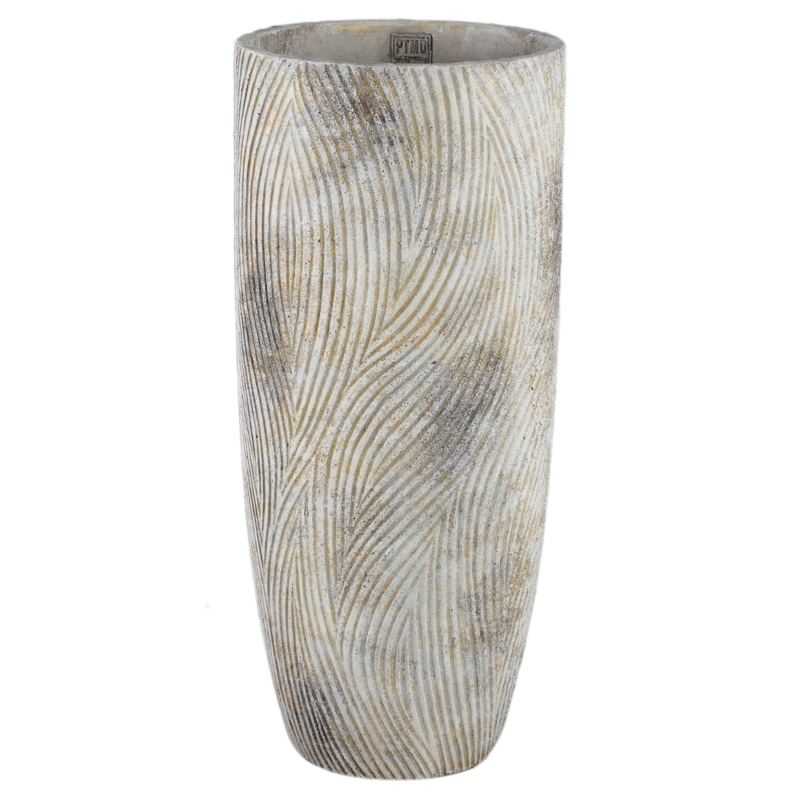 PTMD bloempot Linc XL grijs 55 cm