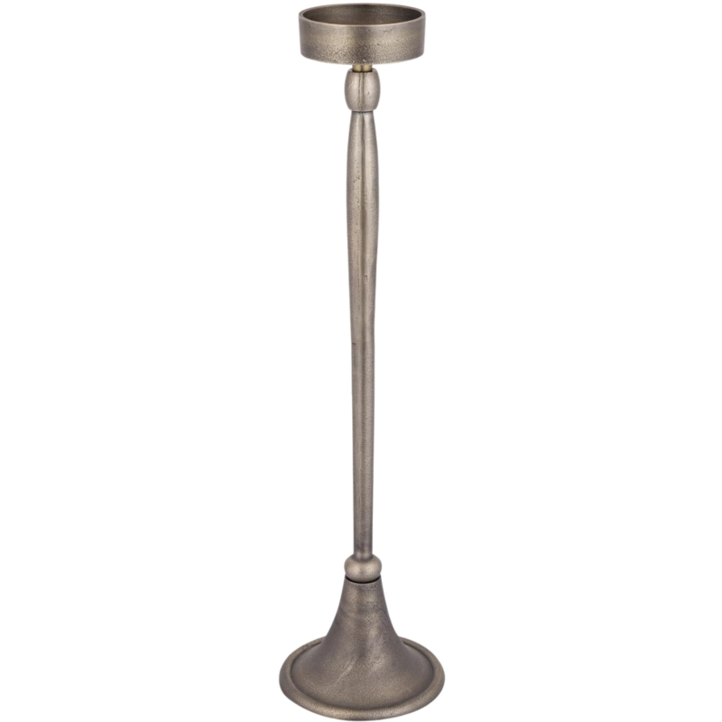 PTMD kaarsenhouder Zival aluminium bronskleurig 78 cm