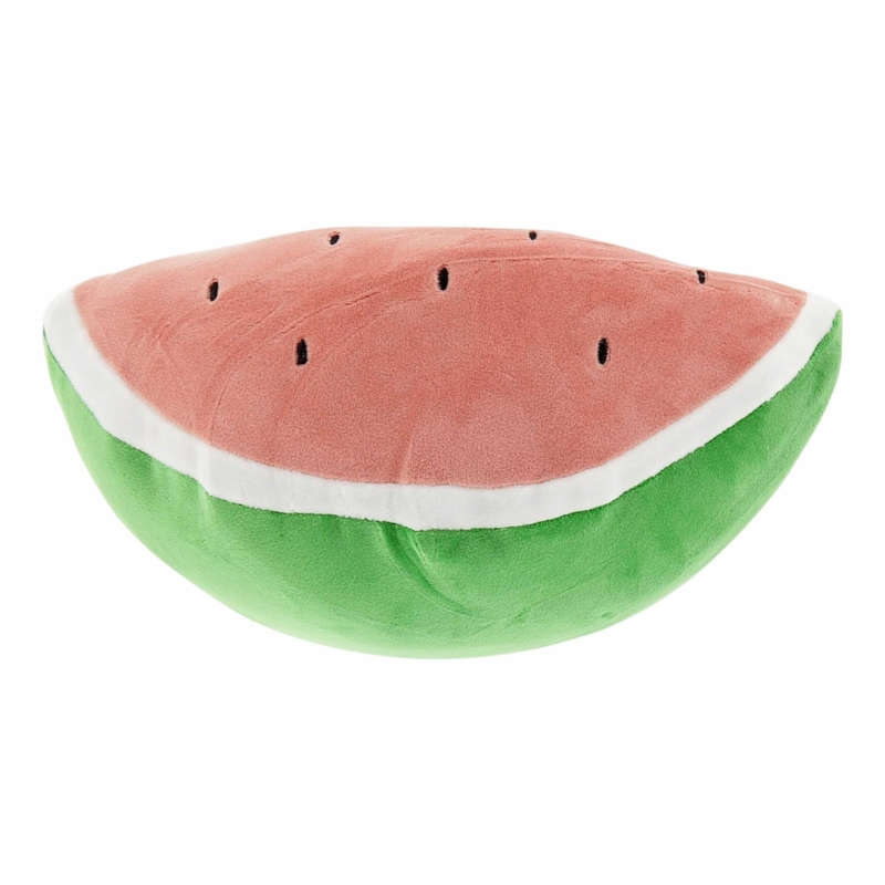 Unique Living kussen Tropic Icons watermelon roze 33 cm