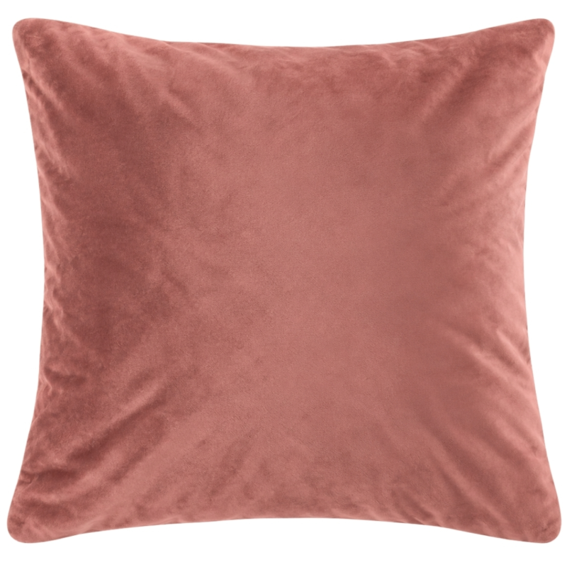 Tiseco kussen Velvet oudroze 60 x 60 cm