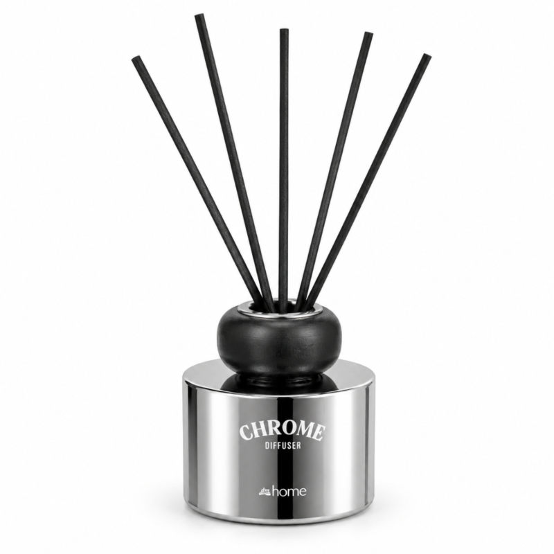 Geurstokjes Chrome zilverkleurig 100 ml