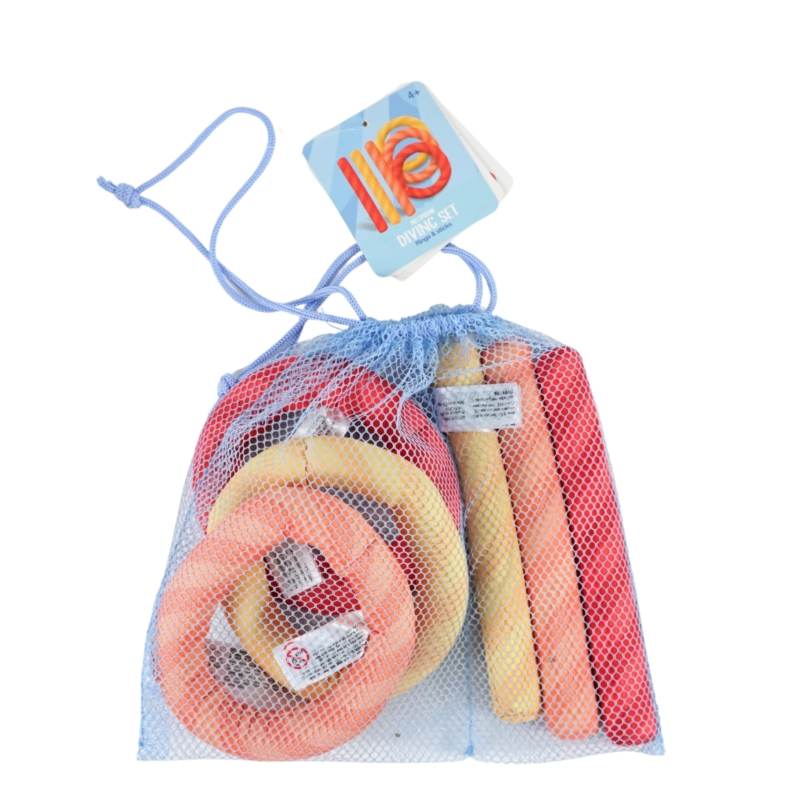 (R) Duikset neopreen 19 cm 6-delig in palletbox