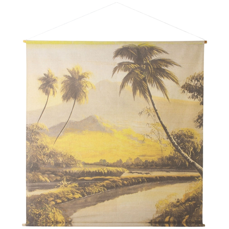 HKliving wandkleed XXL Jungle 154 cm