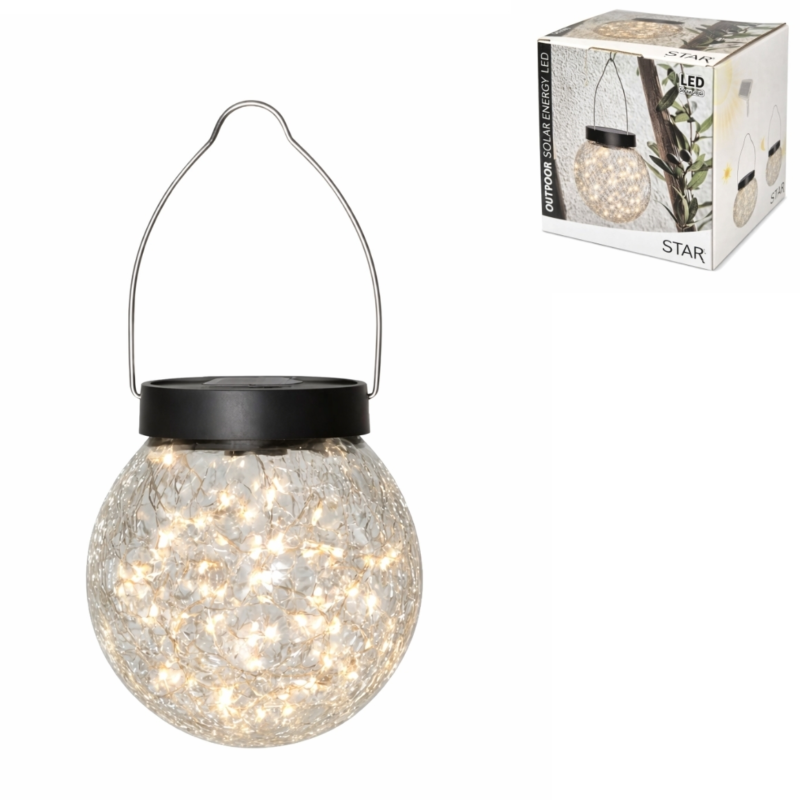 Solar LED lamp outdoor op batterij 12 cm B-keus