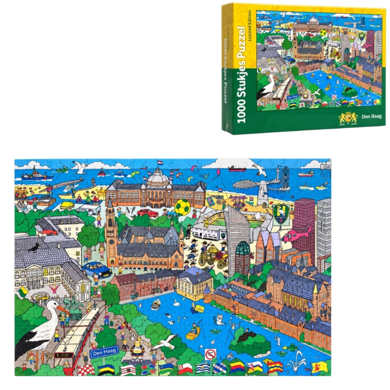 Puzzel Den Haag 1000 stukjes