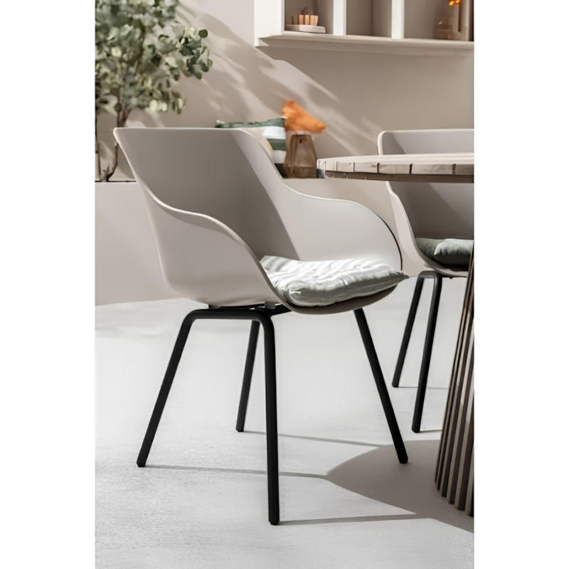 Hartman tuinstoel Amaya Rondo xerix/black 85 cm
