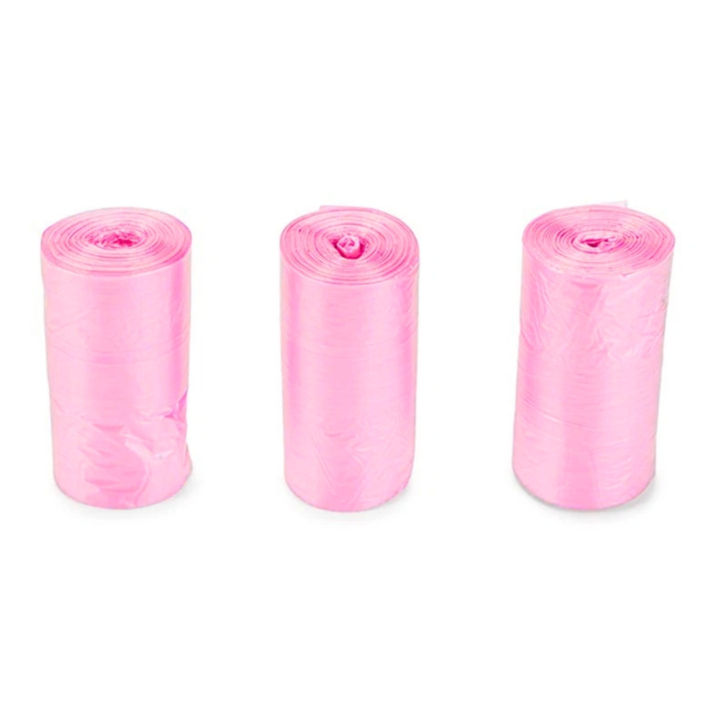 Karlie poepzakjes easy bag roze 3 x 20 stuks