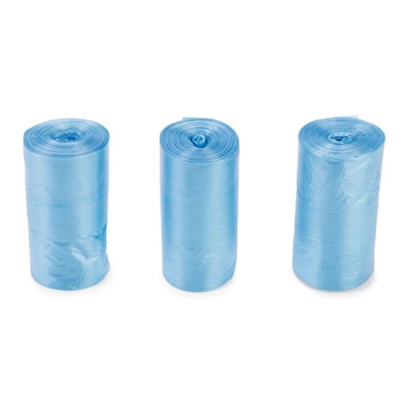 Karlie poepzakjes easy bag blauw 3 x 20 stuks