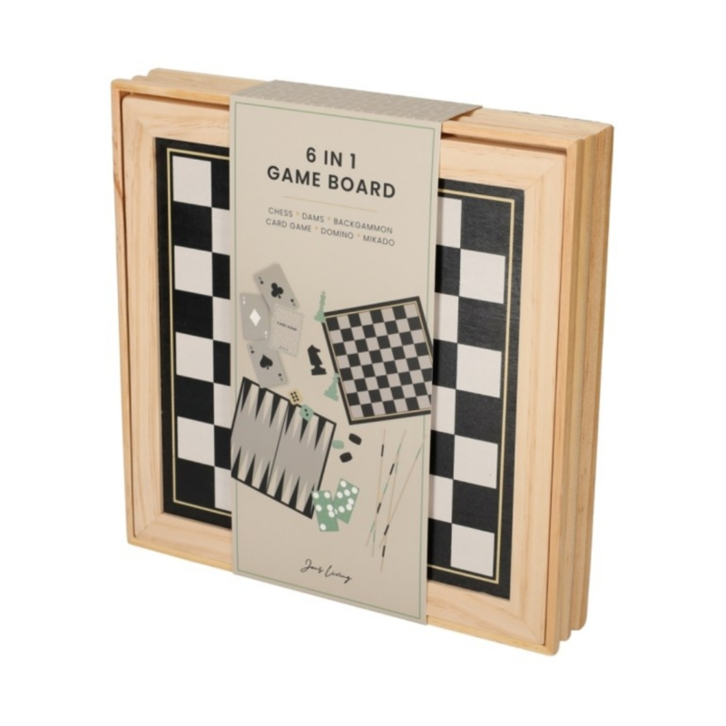 Jens Living 6-in-1 game board