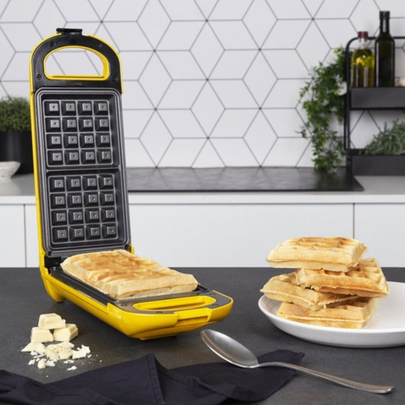 Princess wafelijzer Flip geel 700W