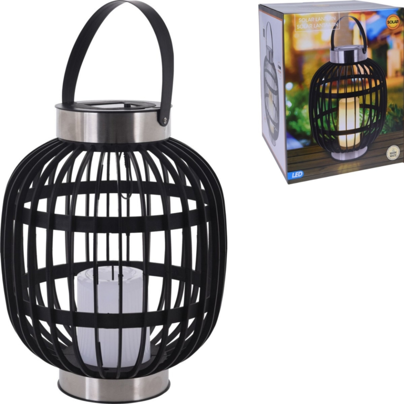 H&S collection lantaarn solar LED 44,5 cm