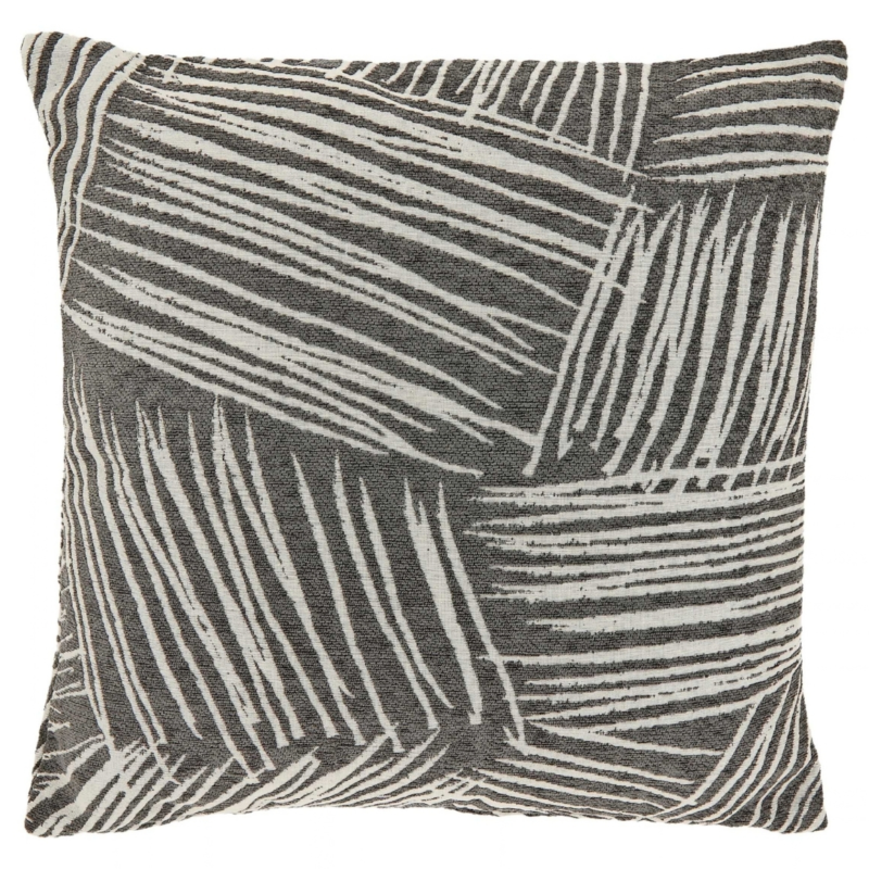 Unique Living kussen Perla dark grey 45 x 45 cm