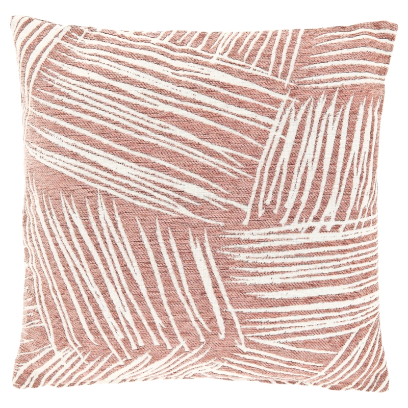 Unique Living kussen Perla old pink 45 x 45 cm