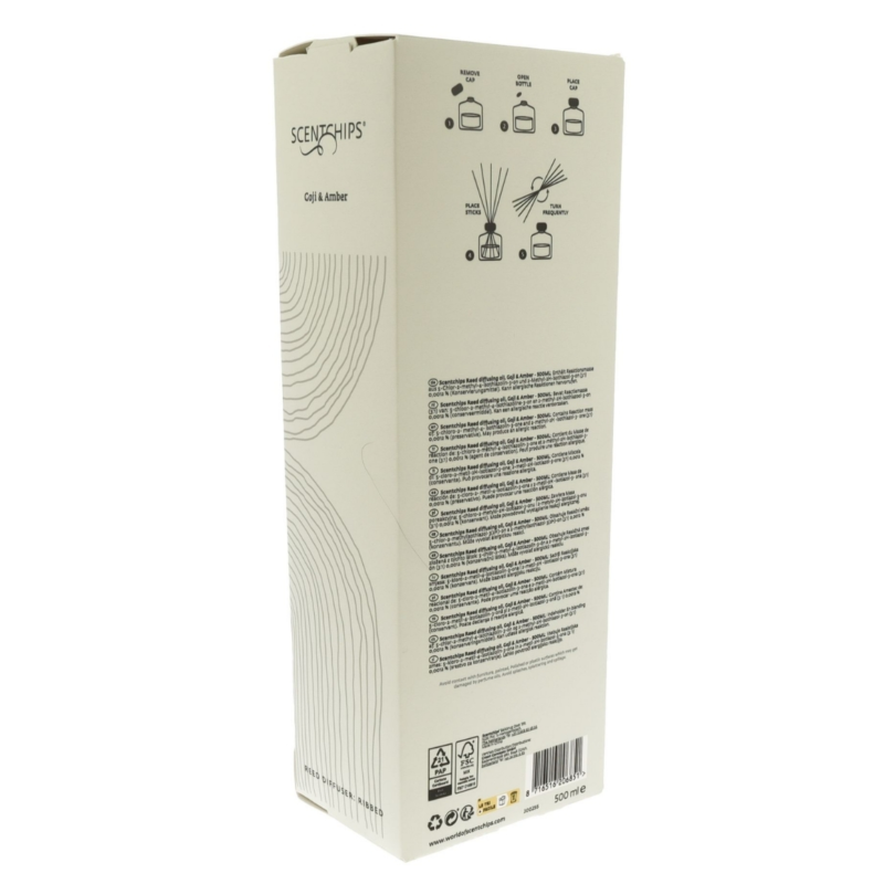 Scentchips geurstokjes Goji & Amber 500 ml