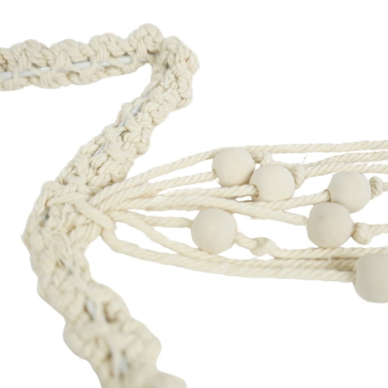 Hanger ster macramé crème 70 cm