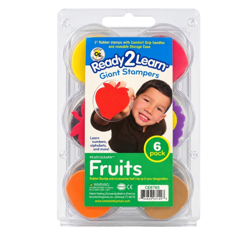 Stempel Fruit 7,5 cm set van 6