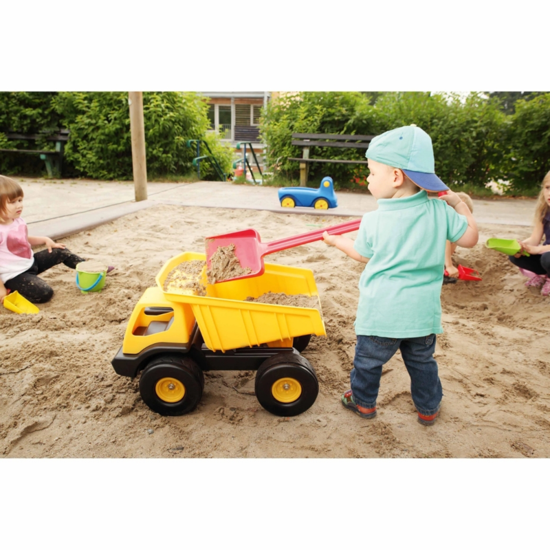 Beleduc kiepwagen XXL geel 65 cm