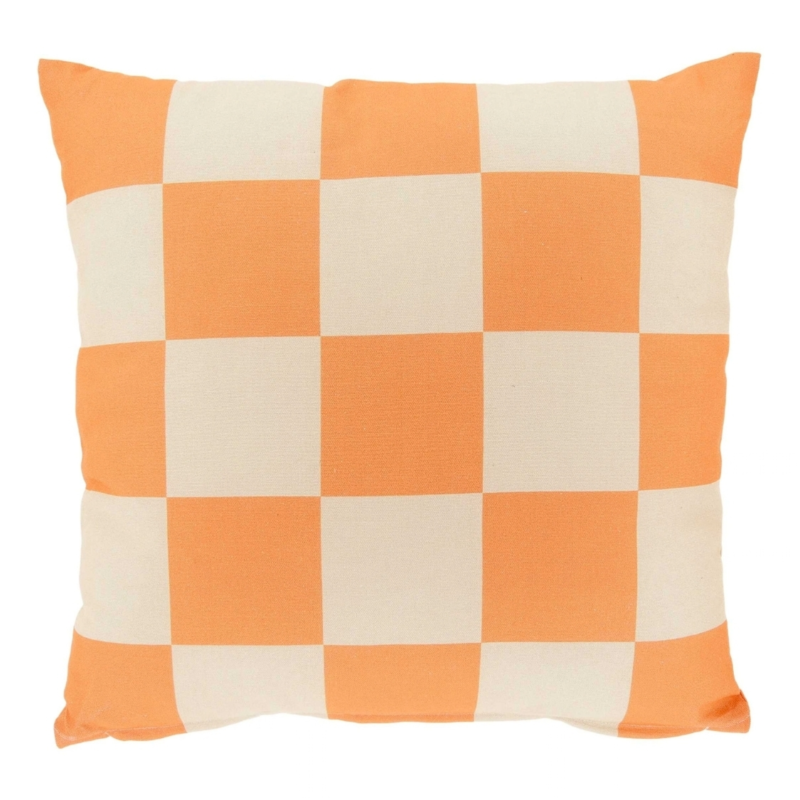 Unique Living kussen Zayn apricot 45 x 45 cm