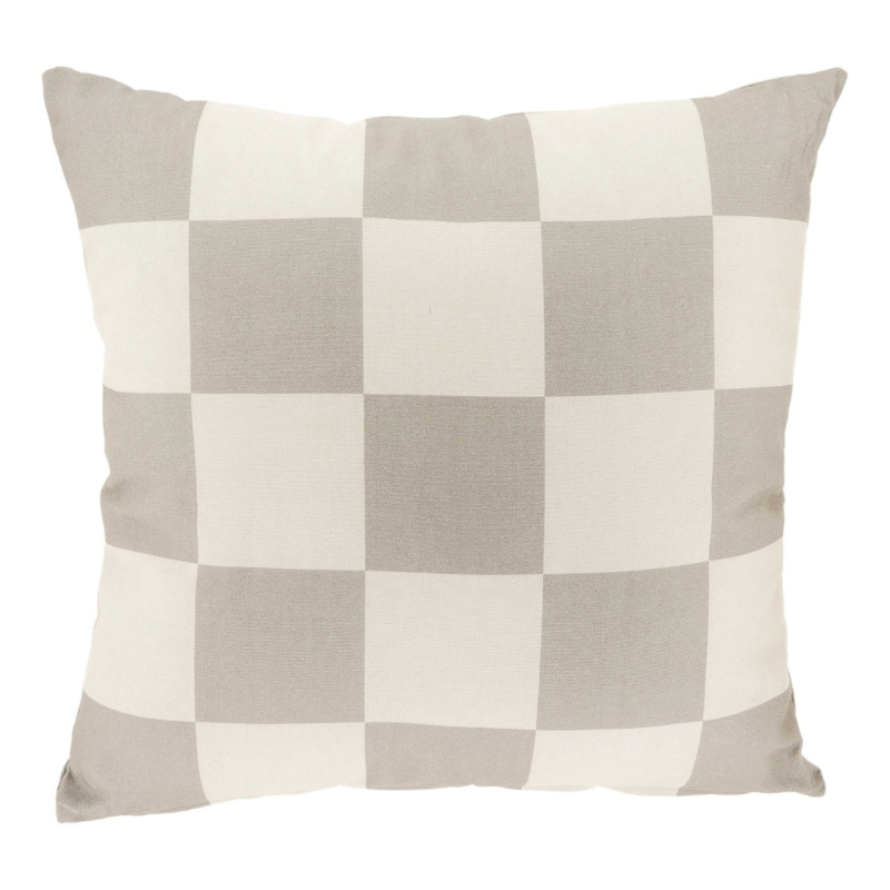 Unique Living kussen Zayn chateau grey 45 x 45 cm