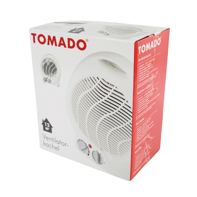 Tomado ventilator kachel wit 2000W