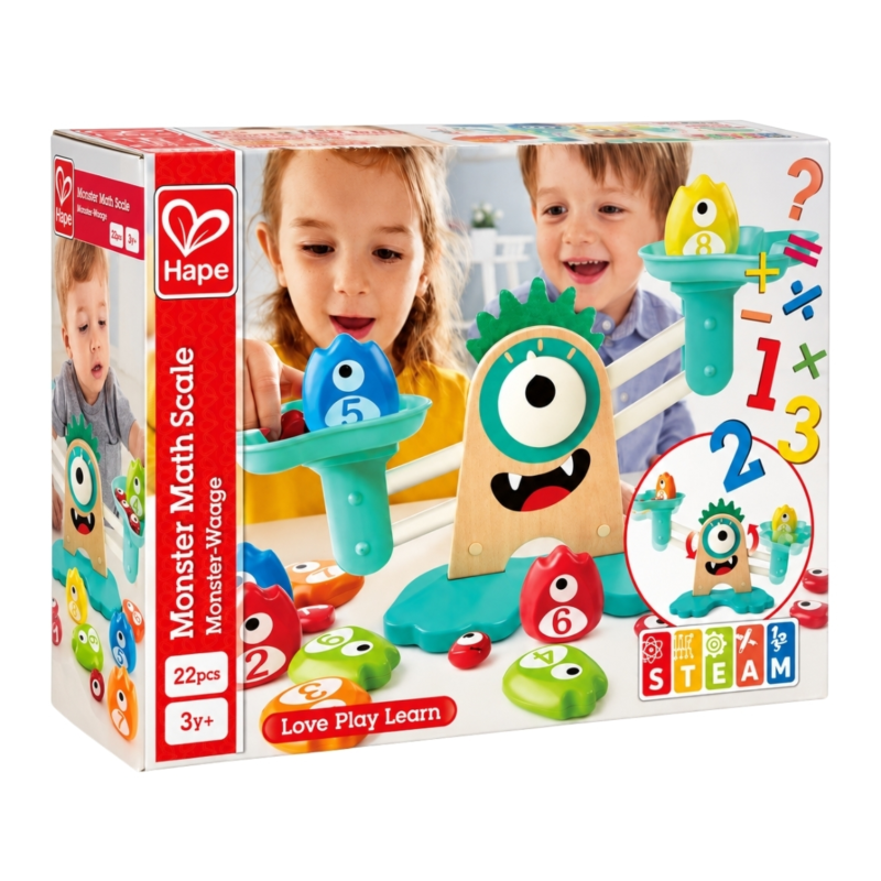 Hape Kinderspel Monsterweegschaal rekenen