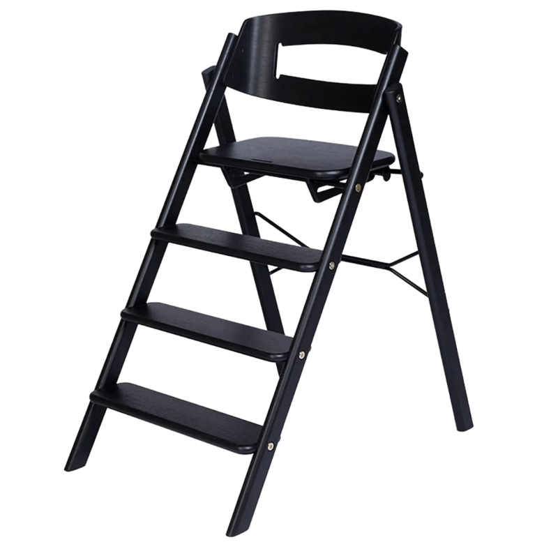 Kaos inklapbare kinderstoel Klapp eikenhout zwart 81 cm